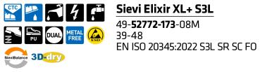 SIEVI ELIXIR XL+ S3L